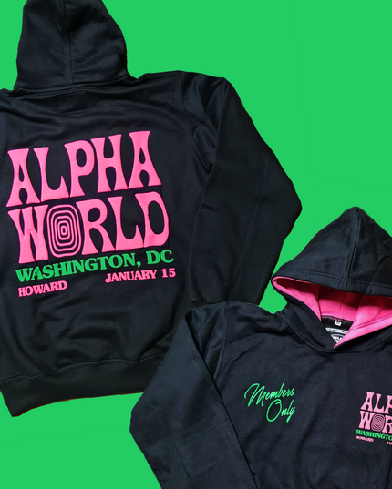 Alphaworld Hoodie (AKA-Black Hoodie)