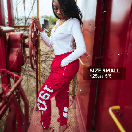 3M DELTA CARGO PANTS RED/WHITE