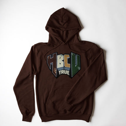 "HBCU TRUE" Hoodie "Chocolate"