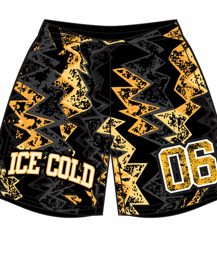 ICE COLD ZIG ZAG Mesh Shorts (Sign up to be notified)