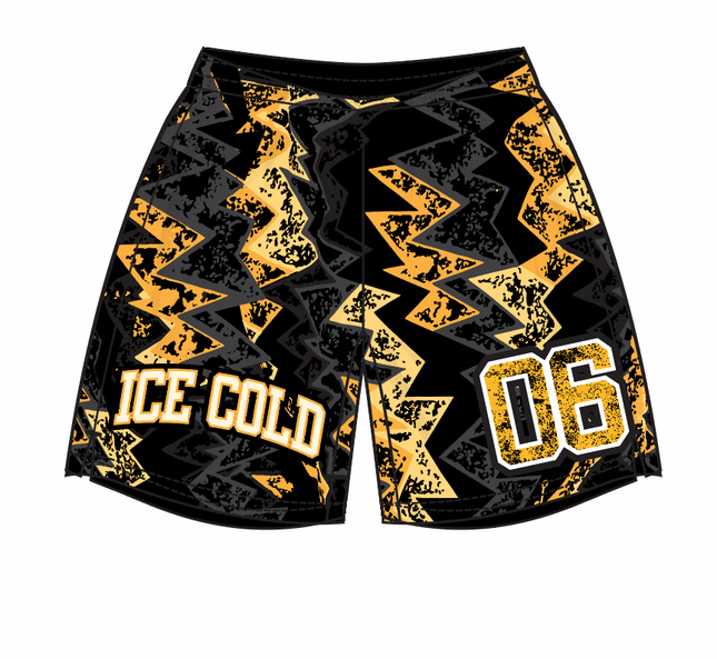 ICE COLD ZIG ZAG Mesh Shorts (Sign up to be notified)