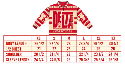 Delta Rugby Oversized Fit