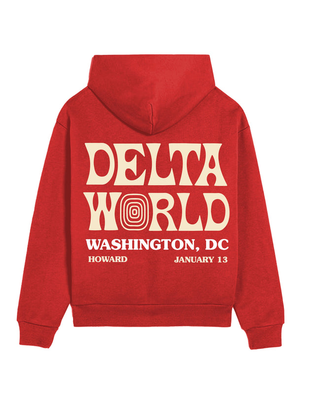 Delta World Hoodie (Preorder Ships Sept 30th)