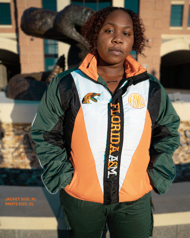 GRAMBLING Reflective Windbreaker (OFFICIAL RELEASE AT BAYOU CLASSIC)