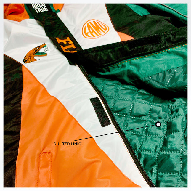 FAMU Reflective Windbreaker (Size Ref in Pics)