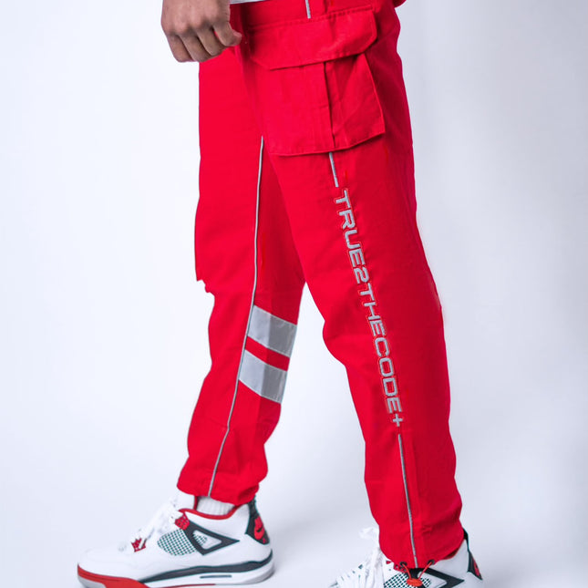 T2TC+ Reflective Cargos “FIRE RED”