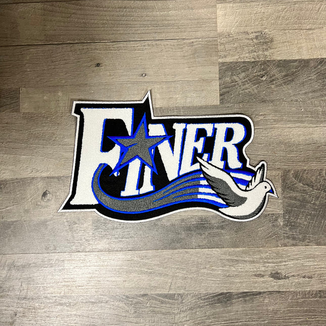 Finer Iron on Patch