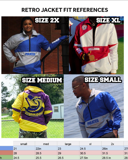 AKA Retro Jackets Knicks Inspired (sign up for preorder)